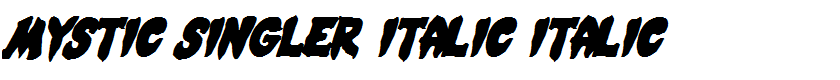 Mystic Singler Italic Italic