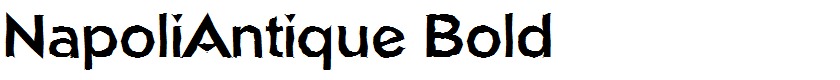 NapoliAntique Bold