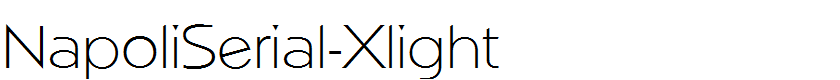 NapoliSerial-Xlight