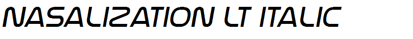 Nasalization Lt Italic