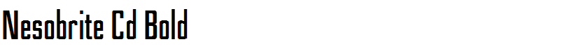 Nesobrite Cd Bold