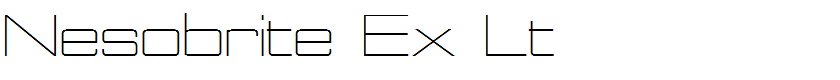 Nesobrite Ex Lt