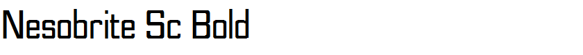 Nesobrite Sc Bold