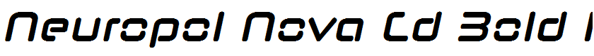 Neuropol Nova Cd Bold Italic