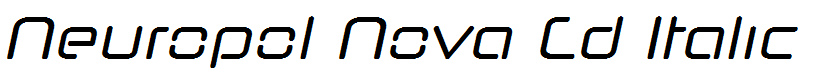 Neuropol Nova Cd Italic
