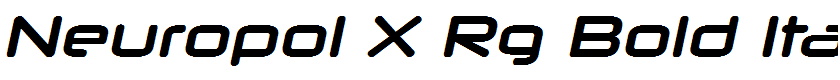 Neuropol X Rg Bold Italic
