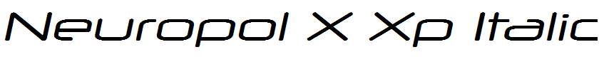 Neuropol X Xp Italic