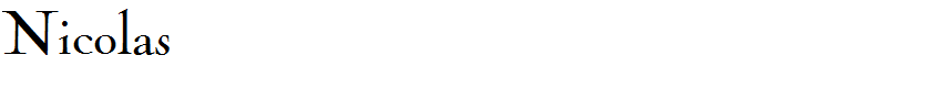 Nicolas