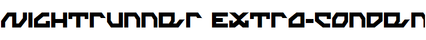 Nightrunner Extra-Condensed Extra-Condensed