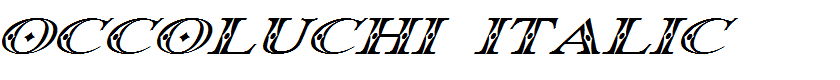 Occoluchi Italic