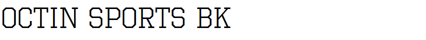 Octin Sports Bk