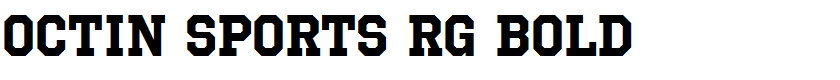 Octin Sports Rg Bold