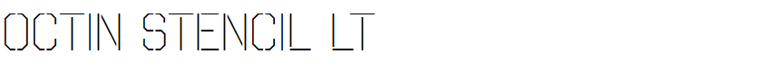 Octin Stencil Lt