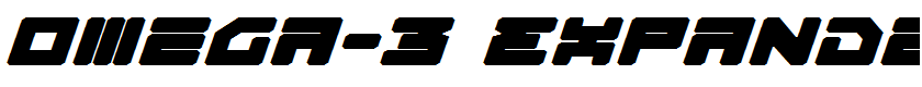 Omega-3 Expanded Italic Expanded Italic