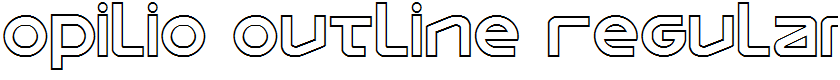 Opilio Outline Regular