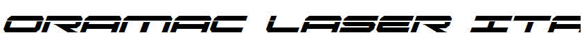 Oramac Laser Italic Laser Italic