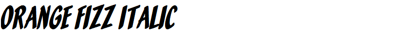 Orange Fizz Italic