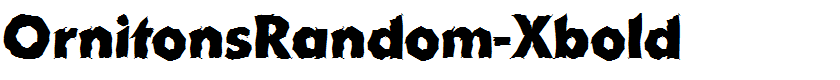 OrnitonsRandom-Xbold