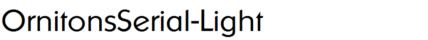 OrnitonsSerial-Light