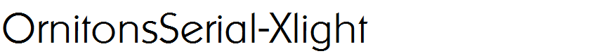 OrnitonsSerial-Xlight