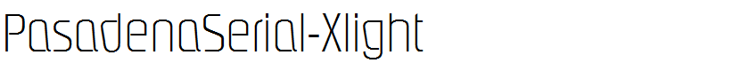 PasadenaSerial-Xlight