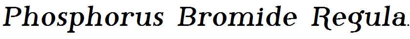Phosphorus Bromide Regular