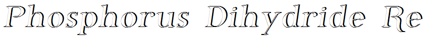Phosphorus Dihydride Regular