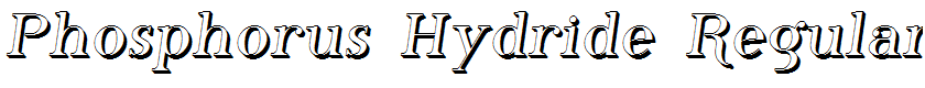 Phosphorus Hydride Regular