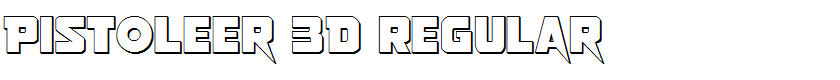 Pistoleer 3D Regular