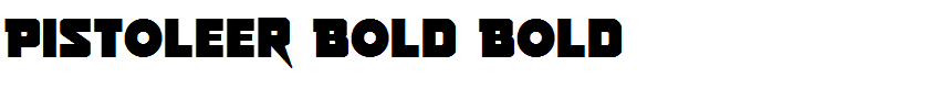 Pistoleer Bold Bold