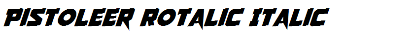 Pistoleer Rotalic Italic