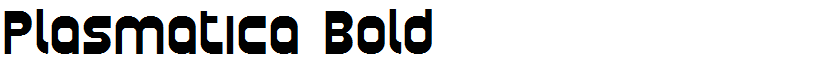 Plasmatica Bold