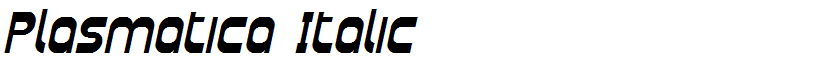 Plasmatica Italic
