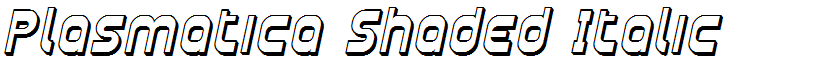 Plasmatica Shaded Italic