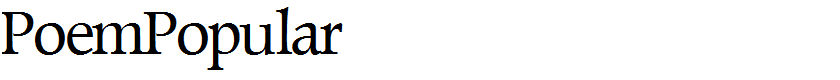 PoemPopular