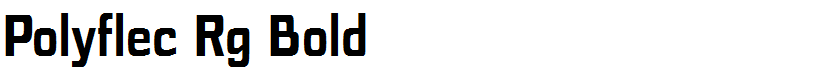 Polyflec Rg Bold
