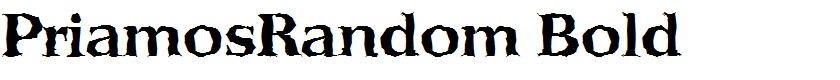 PriamosRandom Bold