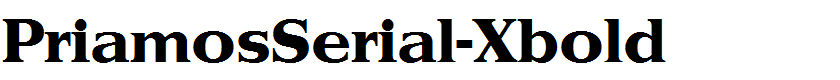 PriamosSerial-Xbold