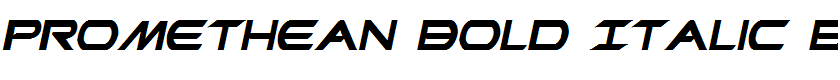 Promethean Bold Italic Bold Italic