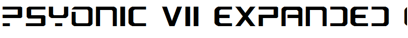 PsYonic VII Expanded Expanded