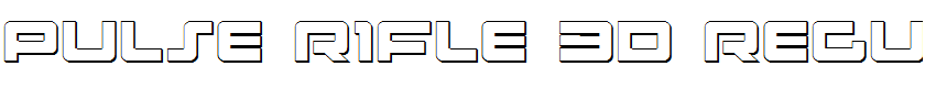 Pulse Rifle 3D Regular