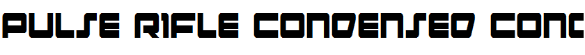 Pulse Rifle Condensed Condensed