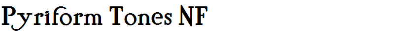 Pyriform Tones NF