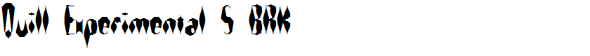 Quill Experimental S BRK