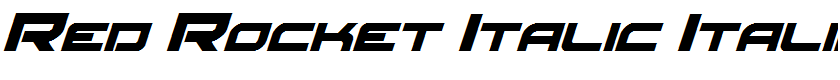 Red Rocket Italic Italic