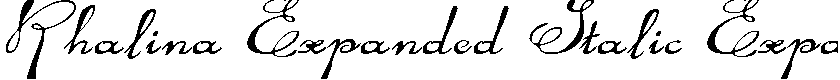 Rhalina Expanded Italic Expanded Italic