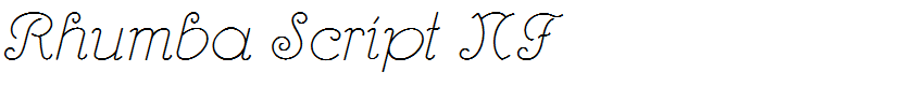 Rhumba Script NF