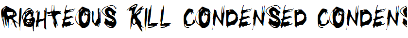 Righteous Kill Condensed Condensed