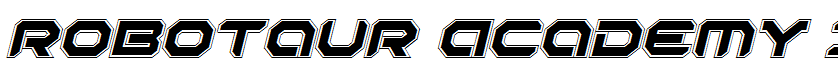 Robotaur Academy Italic Italic