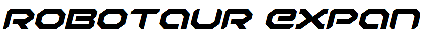 Robotaur Expanded Italic Italic